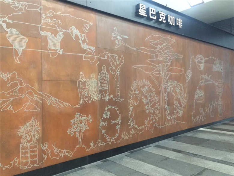 高港耐候钢幕墙